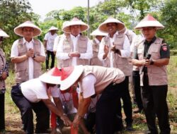 Pencanangan GEMAPATAS, Menteri Nusron: Semua Masyarakat Wajib Pasang Patok