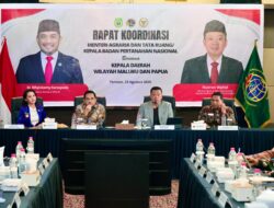 Menteri Nusron Tekankan Pentingnya Dukungan Pemda dalam Pembuatan Sertipikat Tanah di Malut