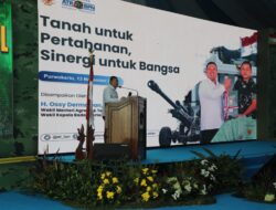 Wamen Ossy Ajak TNI AD Perkuat Sinergi Jaga Tanah Negara