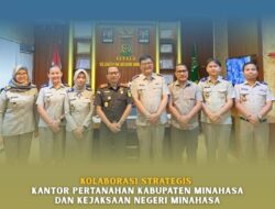 Kepala Kantah Minahasa Temui Kajari Perkuat Kolaborasi