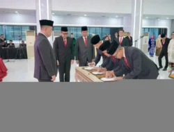 Nusron Wahid Lantik pejabat struktural Kementerian ATR/BPN