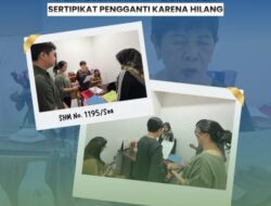 Kantah Minahasa Lakukan Pengambilan Sumah Sertipikat Pengganti Karena Hilang