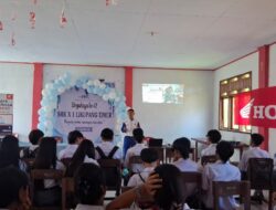 PT Daya Adicipta Wisesa Edukasi Safety Riding Siswa SMK Negeri 1 Likupang Timur