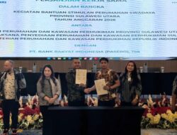 BRI Region 16 Manado Didaulat sebagai Bank Penyalur BSPS di Sulut