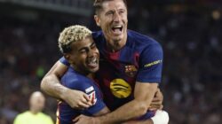 Robert Lewandowski Pahlawan Kemenangan Barcelona atas Atletico Madrid