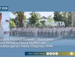 PPPK Kantah Minahasa Tandatangan Pakta Integritas