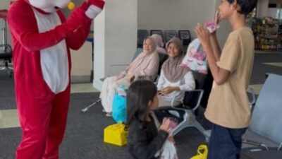 Sambut Paskah, Bandara Sam Ratulangi Manado Hadirkan Kegiatan Menarik bagi Penumpang