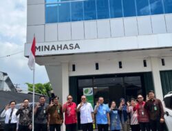 Direktur Human Capital dan Umum Kunjungi BPJS Ketenagakerjaan Minahasa
