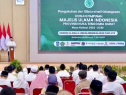 Pengukuhan MUI NTB, Menteri Nusron Tekankan Prinsip Kebermanfaatan dalam Pengabdian