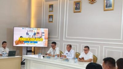 Kepala Kantah Bitung Ikuti Rakor Pengelolaan BPHTB di Bapenda