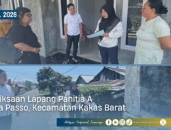 Sasar Wilayah Kakas Barat, Panitia A Kantah Minahasa Verifikasi Lapangan di Desa Passo